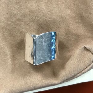 Silpada Wide Chevron Sterling Ring